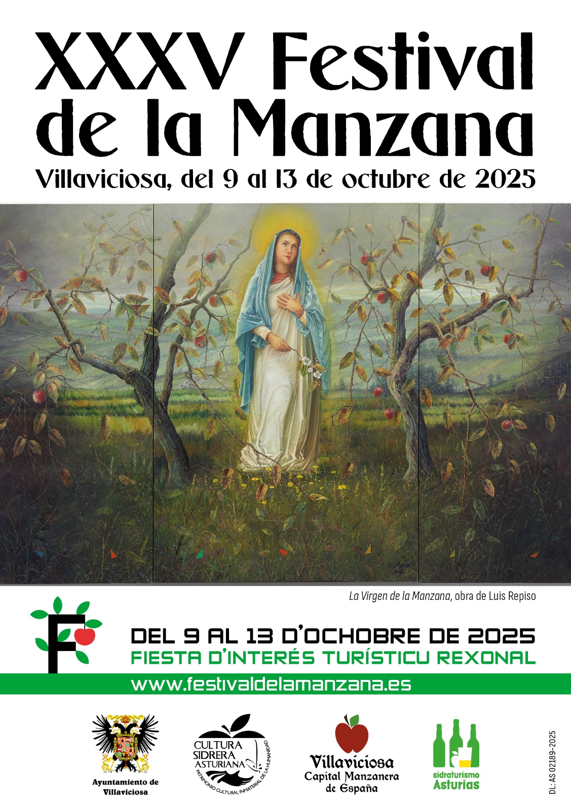 CARTEL FESTIVAL DE LA MANZANA 2025