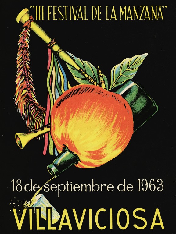III Festival de la manzana en Villaviciosa (Asturias) - (1963)