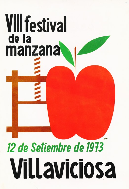 VIII Festival de la manzana en Villaviciosa (Asturias) - (1973)