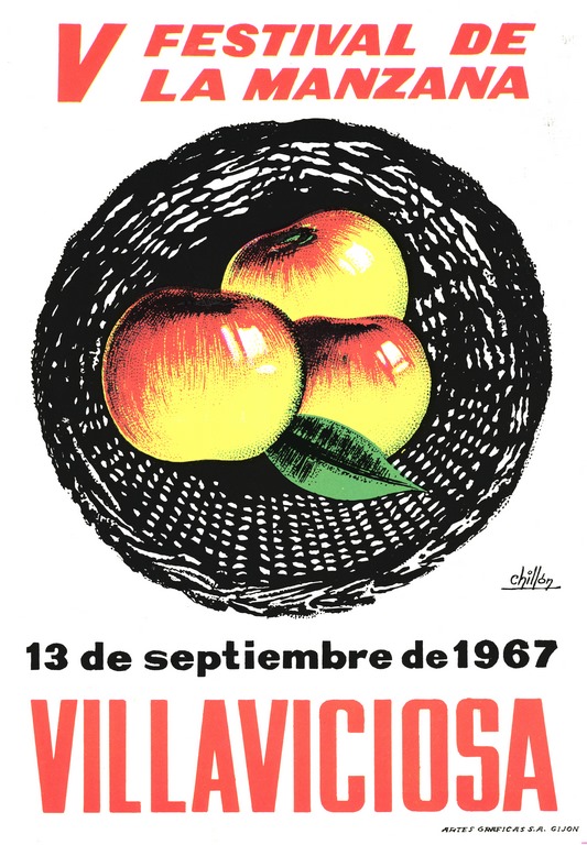 V Festival de la manzana en Villaviciosa (Asturias) - (1967)