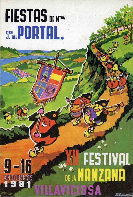 XII I Festival de la manzana en Villaviciosa (Asturias) -  (1981)